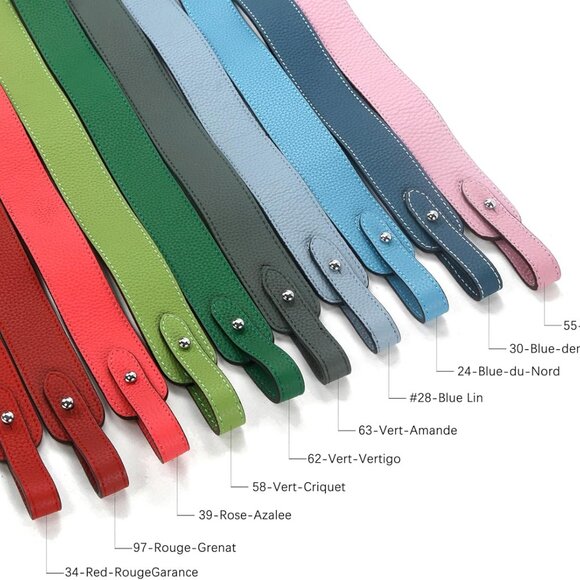 Women’s Etoupe Leather Picotin 18-22 Lock Bag Crossbody Strap with 67cm Length - Picture 4 of 8